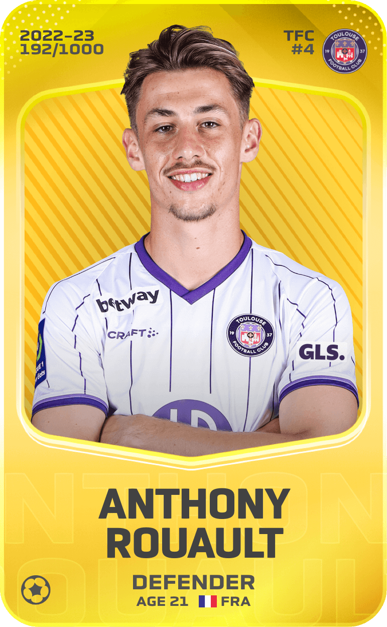 Anthony Rouault 2022-23 • Limited 192/1000