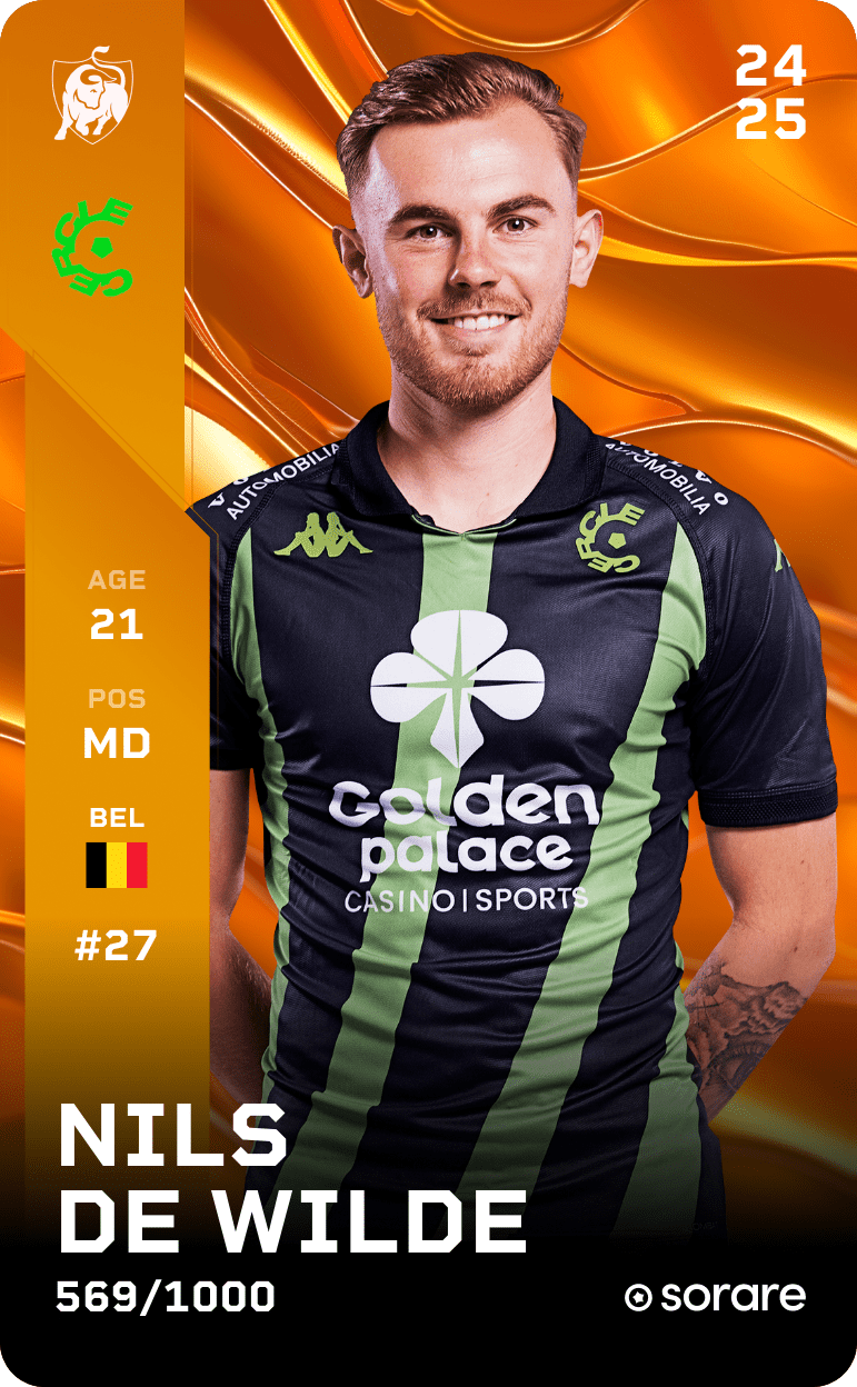 Nils De Wilde 2024-25 • Limited 569/1000