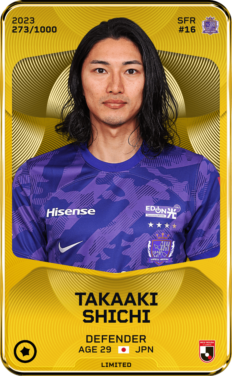 Takaaki Shichi 2023-24 • Limited 273/1000