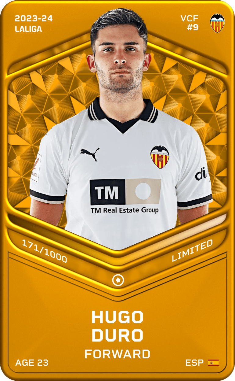 Hugo Duro 2023-24 • Limited 171/1000