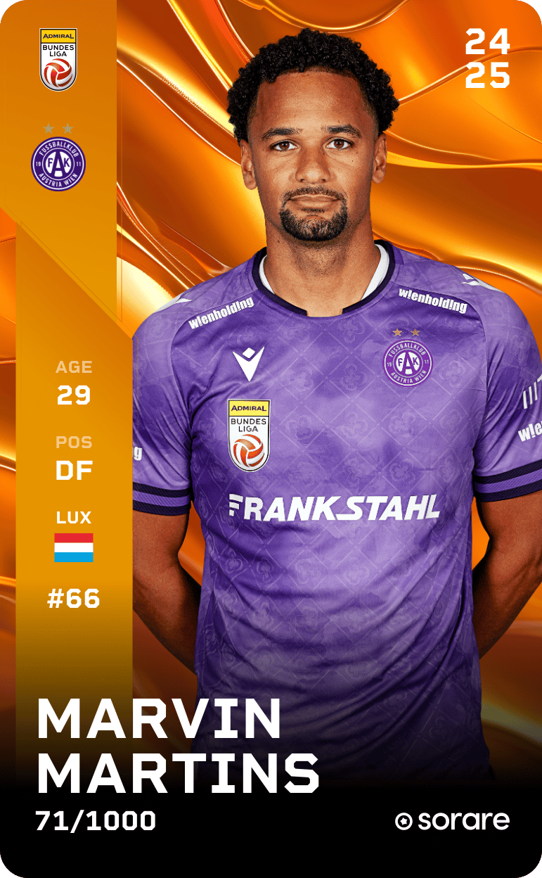 Marvin Martins 2024-25 • Limited 71/1000