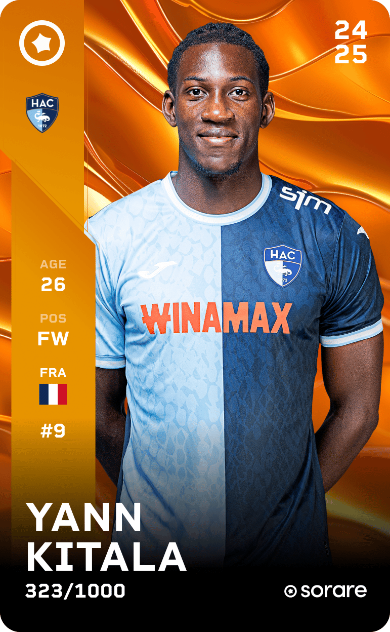 Yann Kitala 2024-25 • Limited 323/1000
