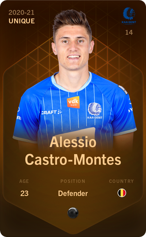 Sorare - Sorare Official - Alessio Castro-Montes 2020-21 • Unique - NFT # 73251929658245925669056357760874899633142725487287163802139789984637746788137