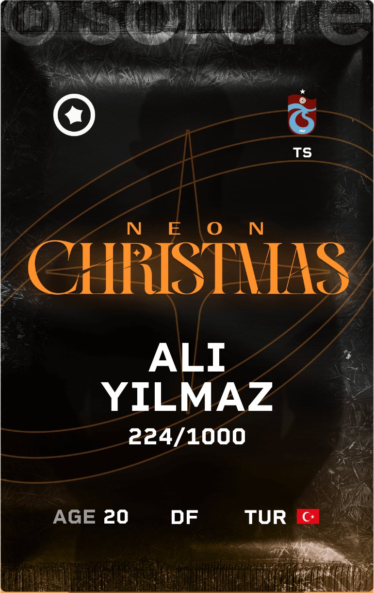 Ali Yılmaz 2024-25 • Limited 224/1000