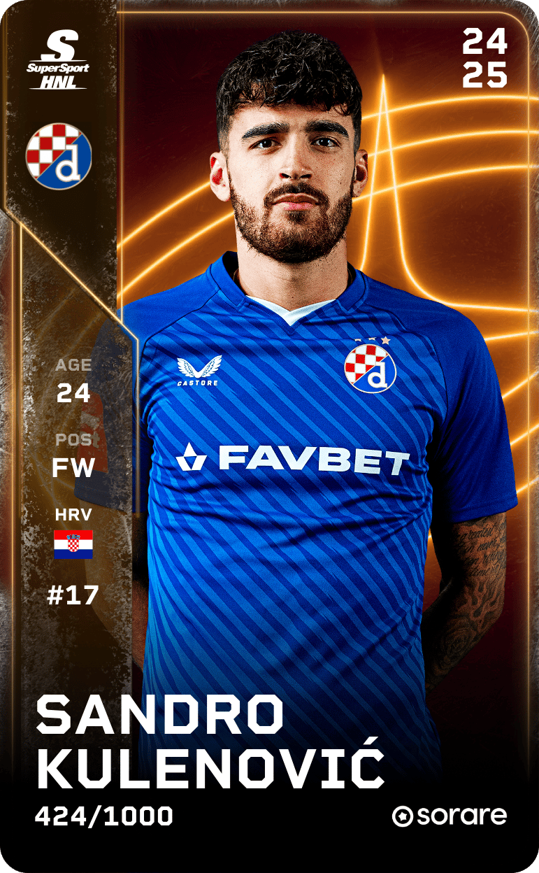 Sandro Kulenović 2024-25 • Limited 424/1000