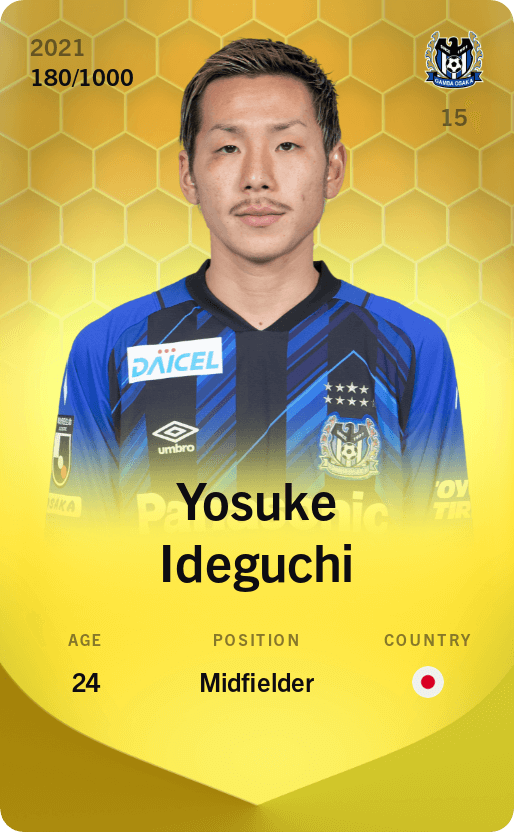 Yosuke Ideguchi 2021-22 • Limited 180/1000