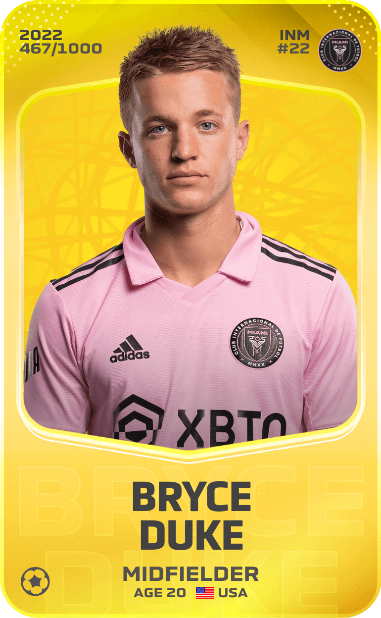 Bryce Duke 2022-23 • Limited 467/1000