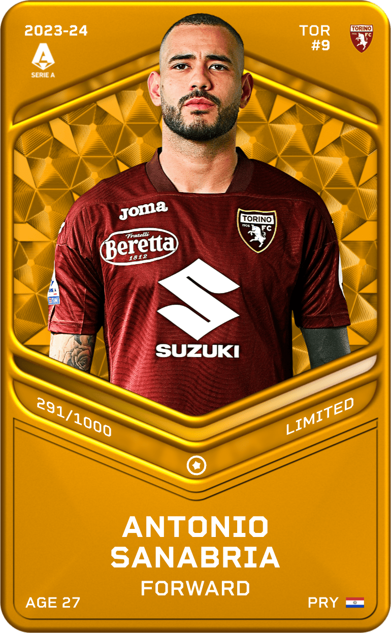 Antonio Sanabria 2023-24 • Limited 291/1000