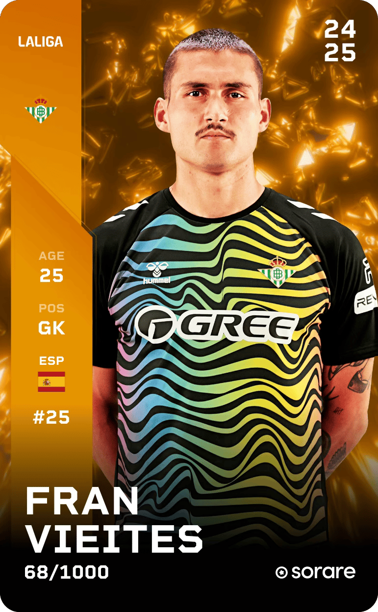 Fran Vieites 2024-25 • Limited 68/1000