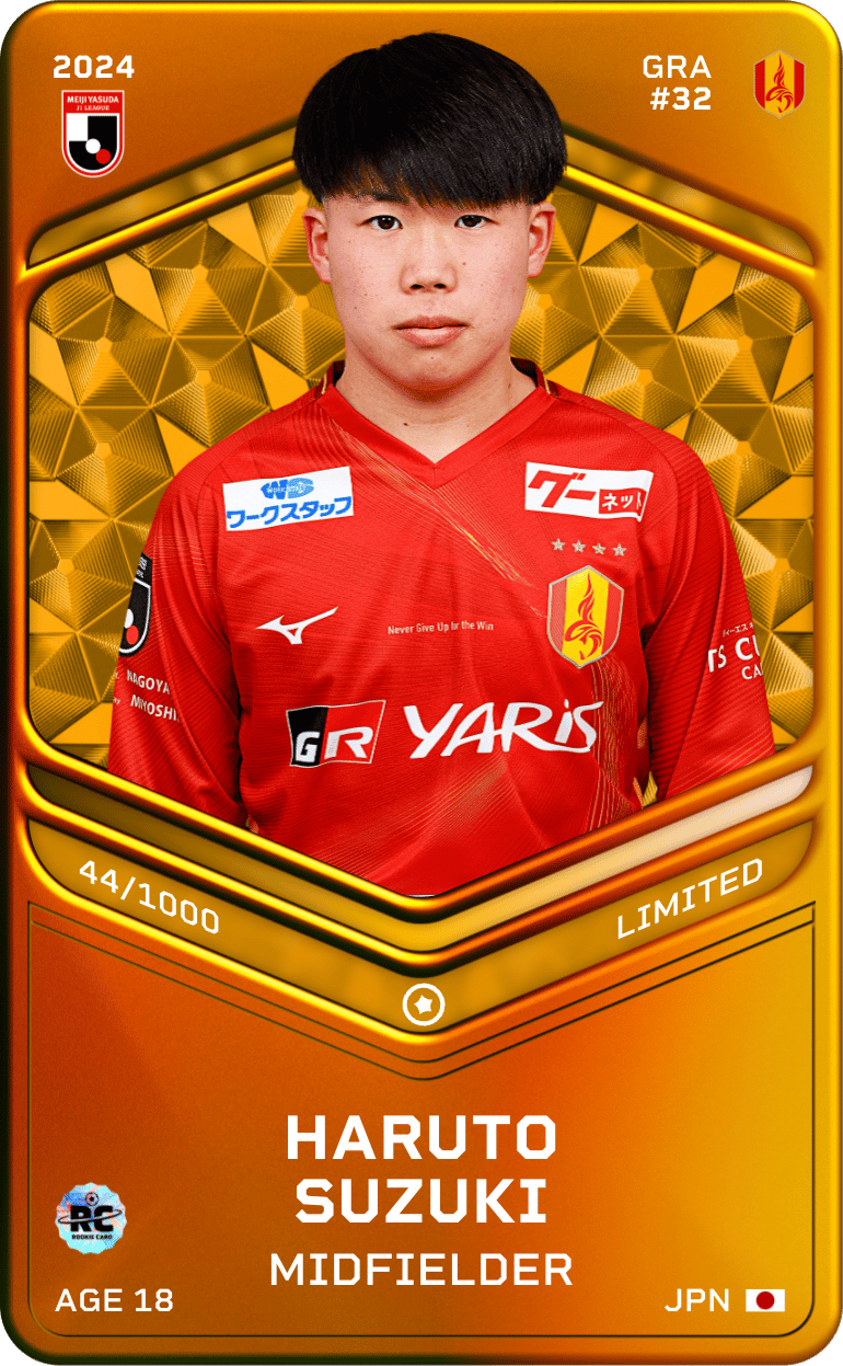Haruto Suzuki 2024-25 • Limited 44/1000