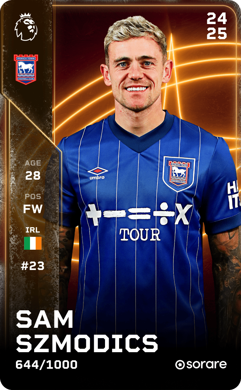 Samuel Szmodics 2024-25 • Limited 644/1000