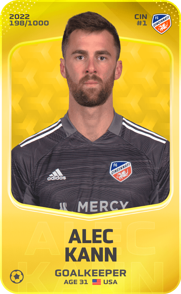 Alec Kann 2022-23 • Limited 198/1000