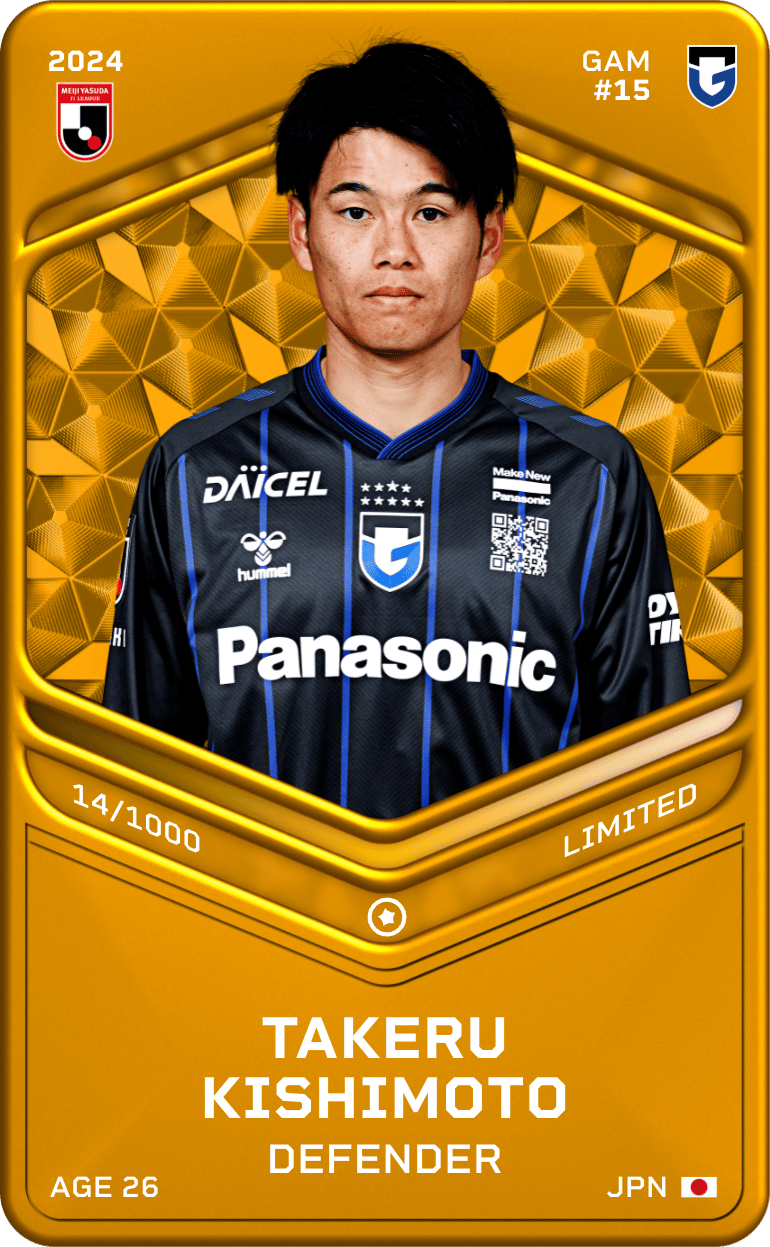 Takeru Kishimoto 2024-25 • Limited 14/1000