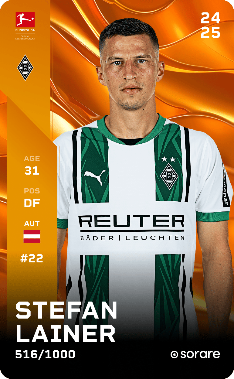 Stefan Lainer 2024-25 • Limited 516/1000