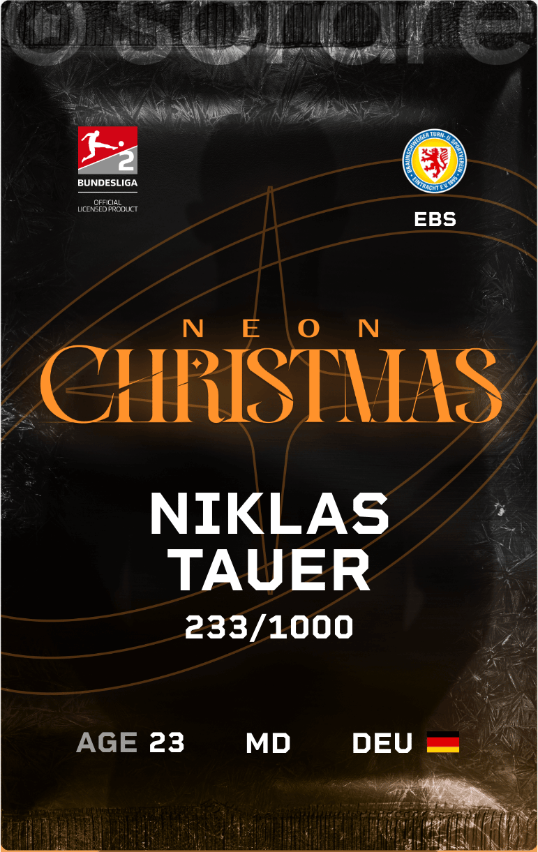 Niklas Tauer 2024-25 • Limited 233/1000