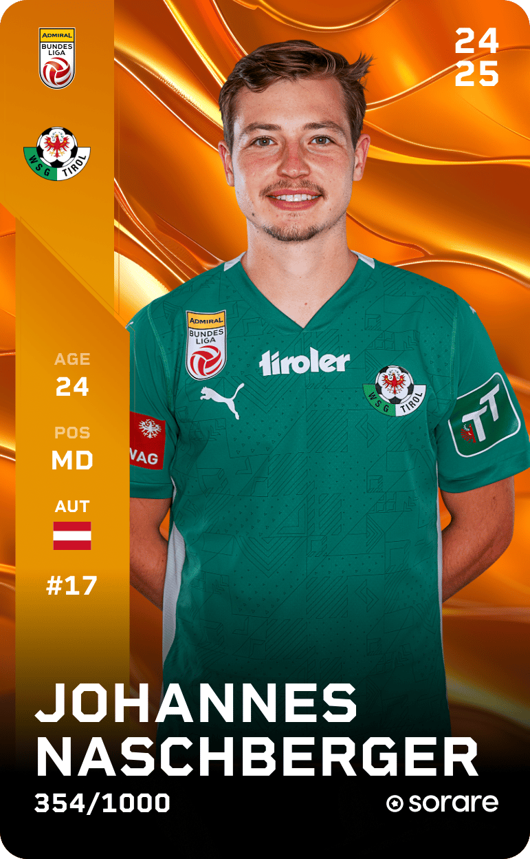 Johannes Naschberger 2024-25 • Limited 354/1000