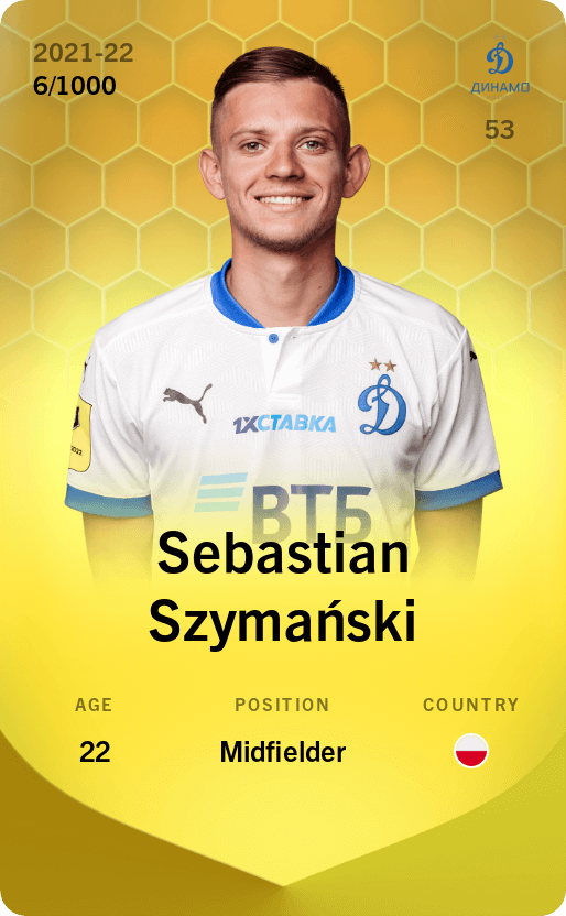 Sebastian Szymański 2021-22 • Limited 6/1000