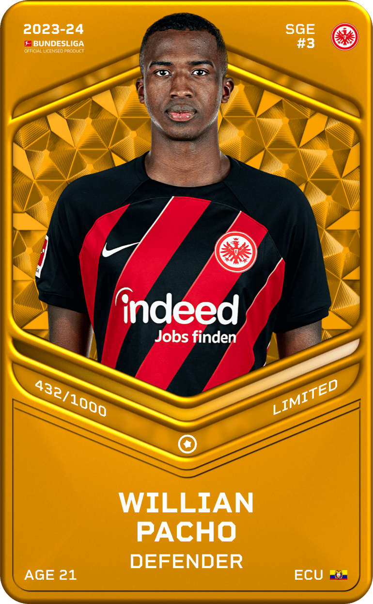 Willian Pacho 2023-24 • Limited 432/1000