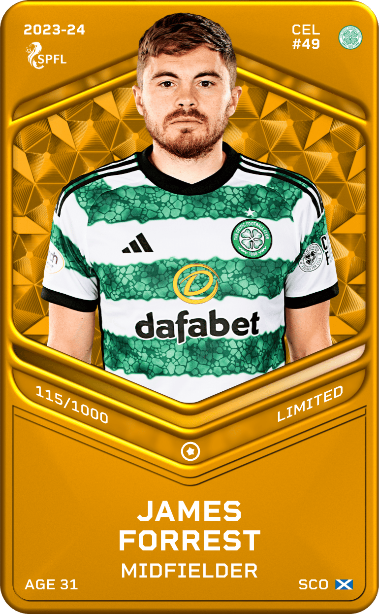 James Forrest 2023-24 • Limited 115/1000