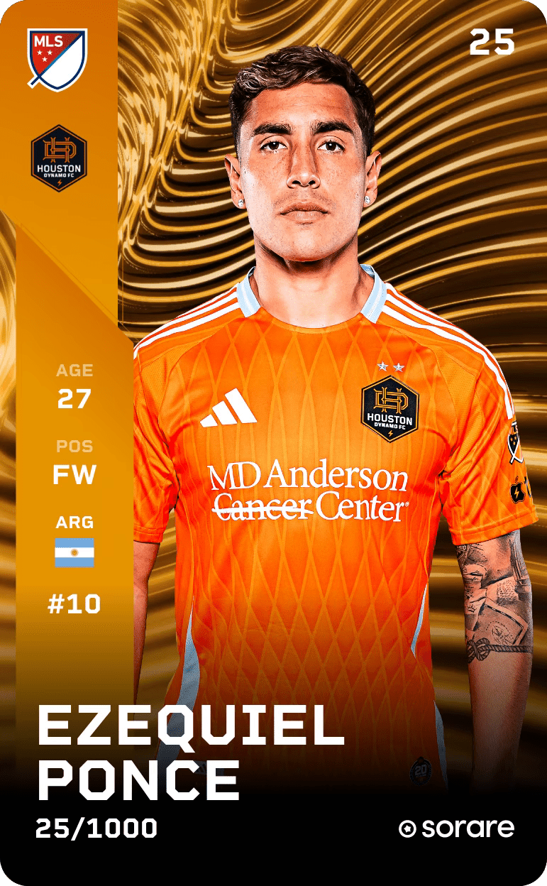 Ezequiel Ponce 2025-26 • Limited 25/1000