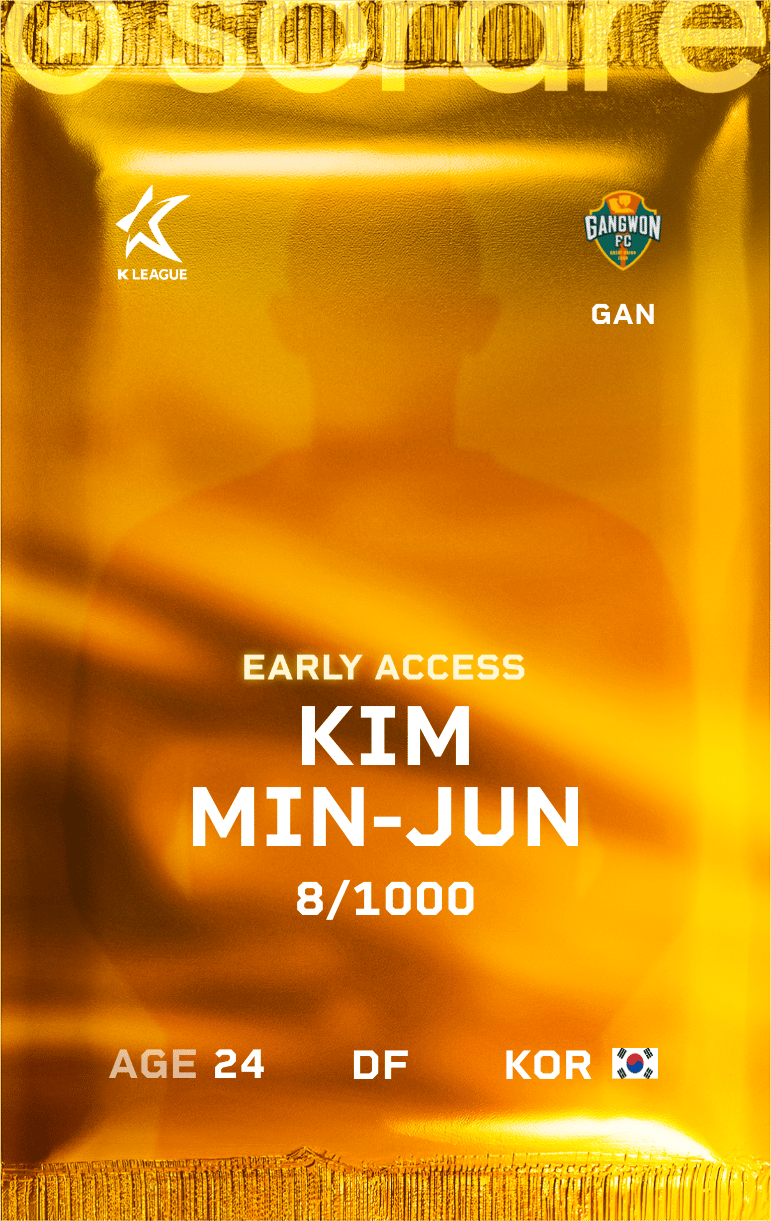 Kim Min-Jun 2025-26 • Limited 8/1000