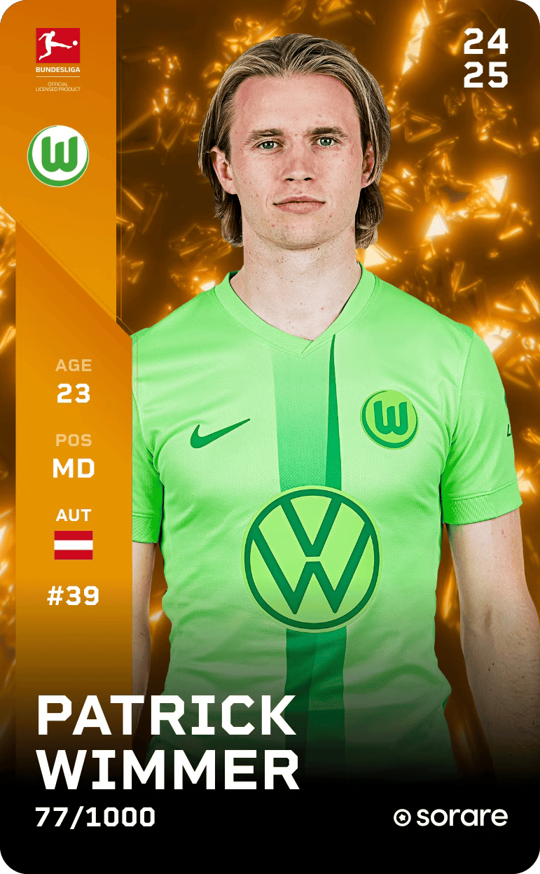 Patrick Wimmer 2024-25 • Limited 77/1000