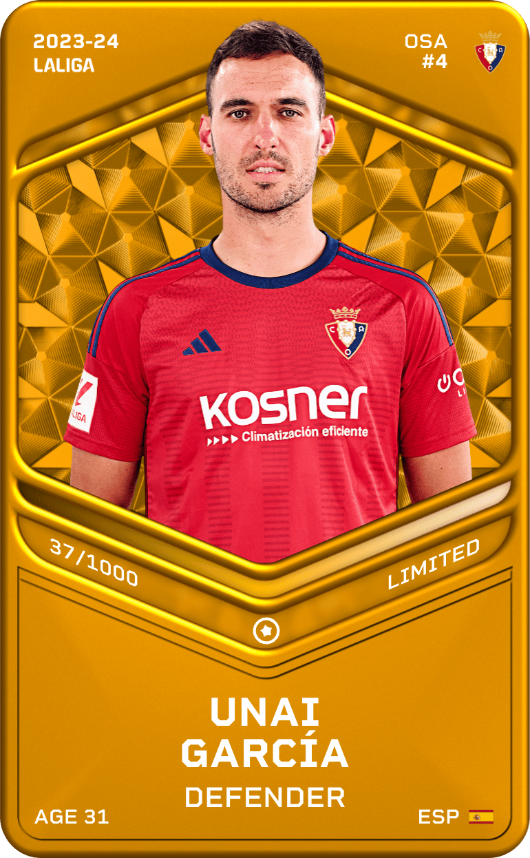 Unai García 2023-24 • Limited 37/1000