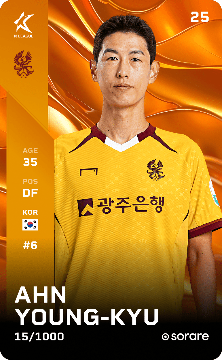 Ahn Young-Gyu 2025-26 • Limited 15/1000