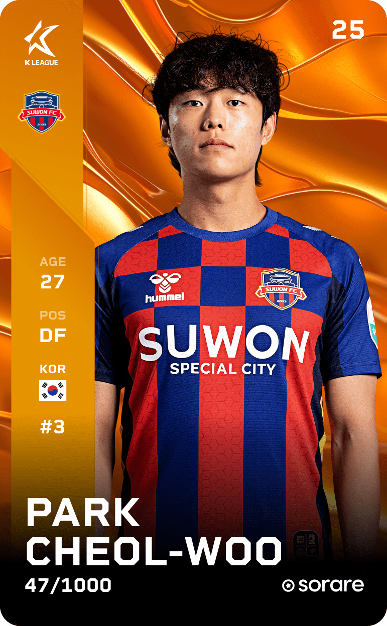 Park Cheol-Woo 2025-26 • Limited 47/1000