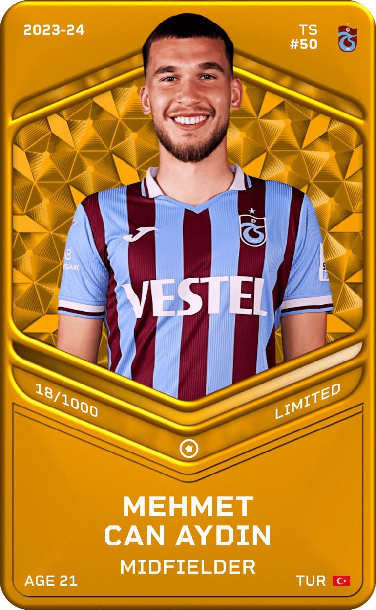 Mehmet Can Aydin 2023-24 • Limited 18/1000