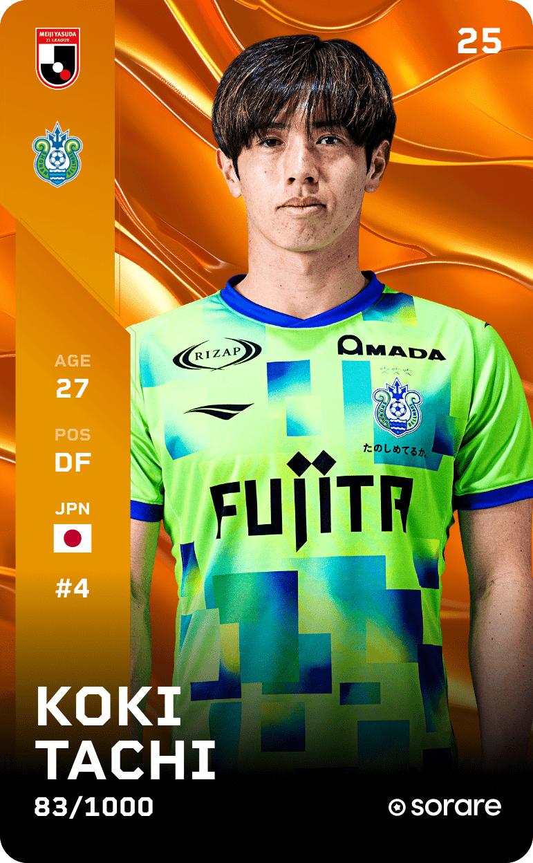 Koki Tachi 2025-26 • Limited 83/1000