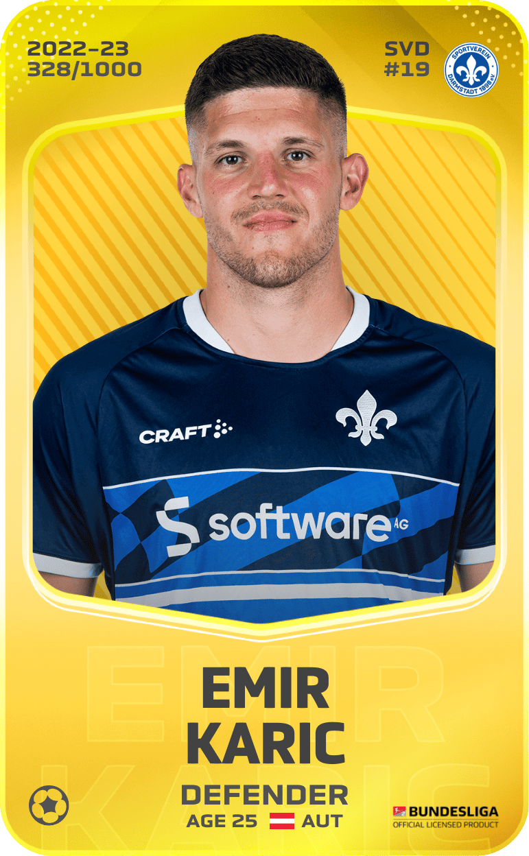 Emir Karic 2022-23 • Limited 328/1000