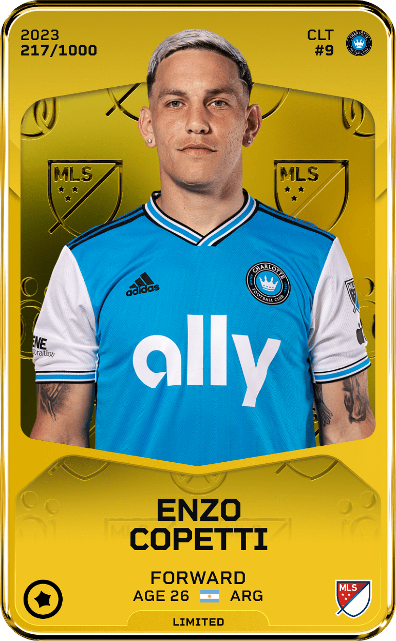 Enzo Copetti 2023-24 • Limited 217/1000