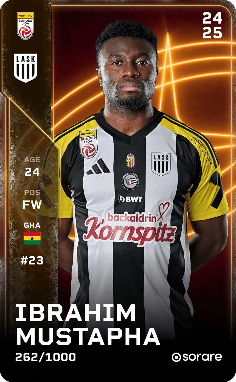 Ibrahim Mustapha 2024-25 • Limited 262/1000