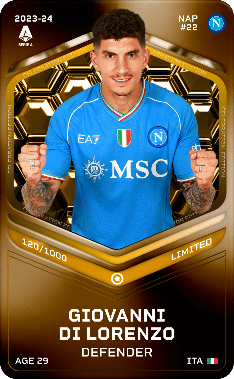 Giovanni Di Lorenzo 2023-24 • Limited 120/1000