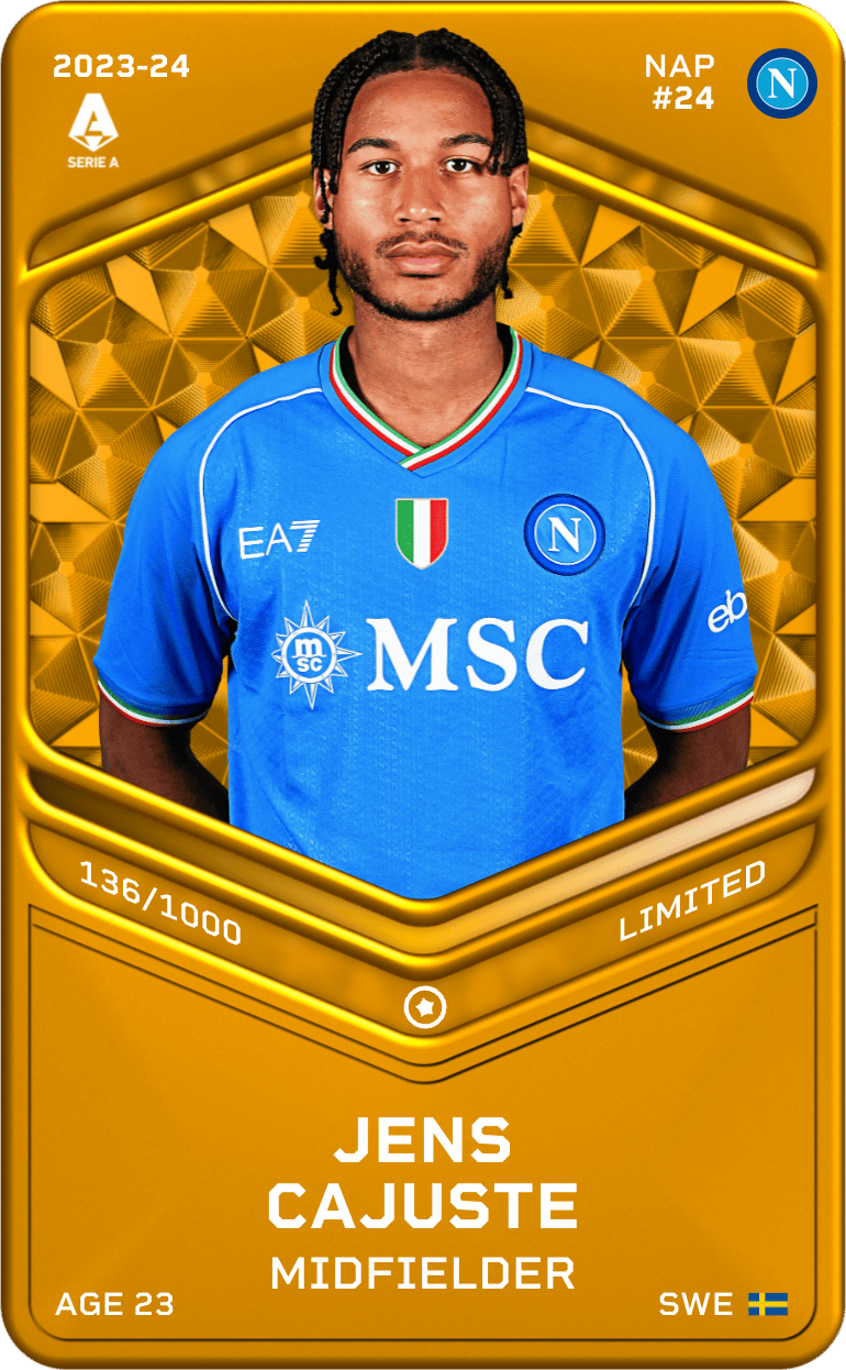 Jens Cajuste 2023-24 • Limited 136/1000