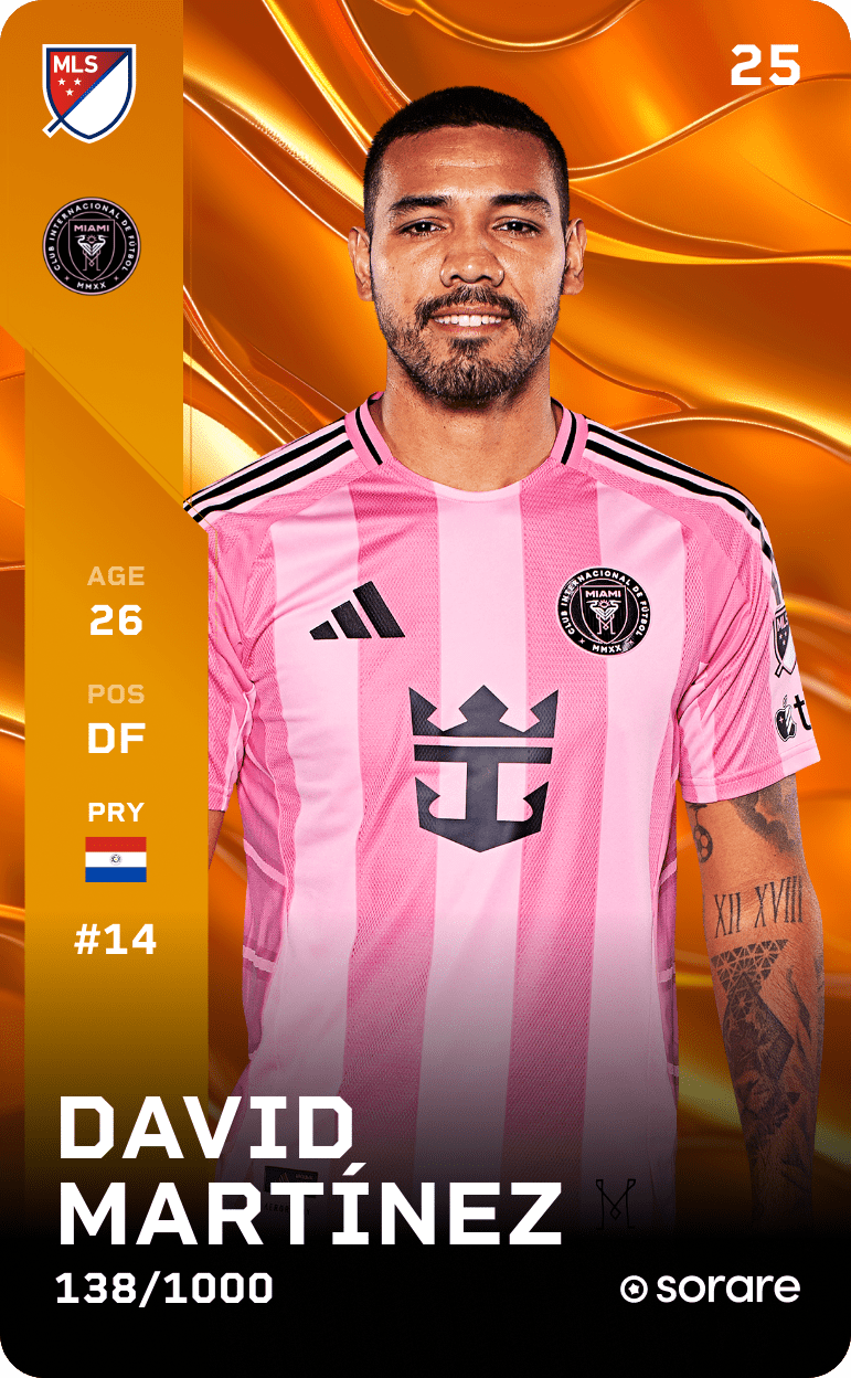 David Martínez 2025-26 • Limited 138/1000