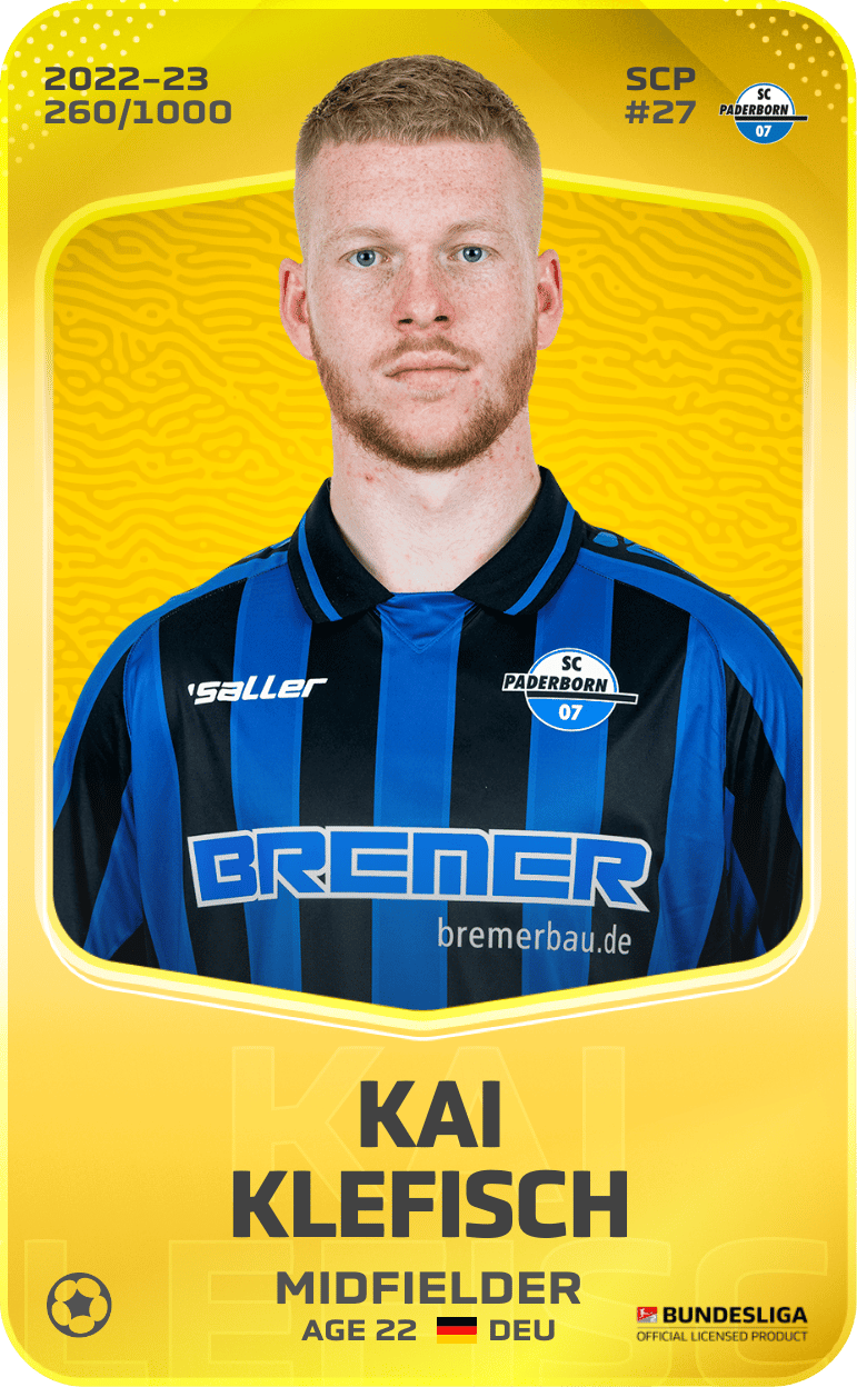 Kai Klefisch 2022-23 • Limited 260/1000