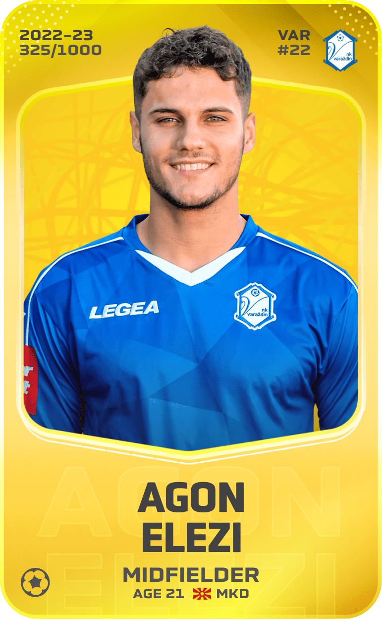 Agon Elezi 2022-23 • Limited 325/1000