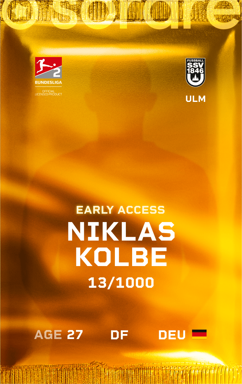 Niklas Kolbe 2024-25 • Limited 13/1000