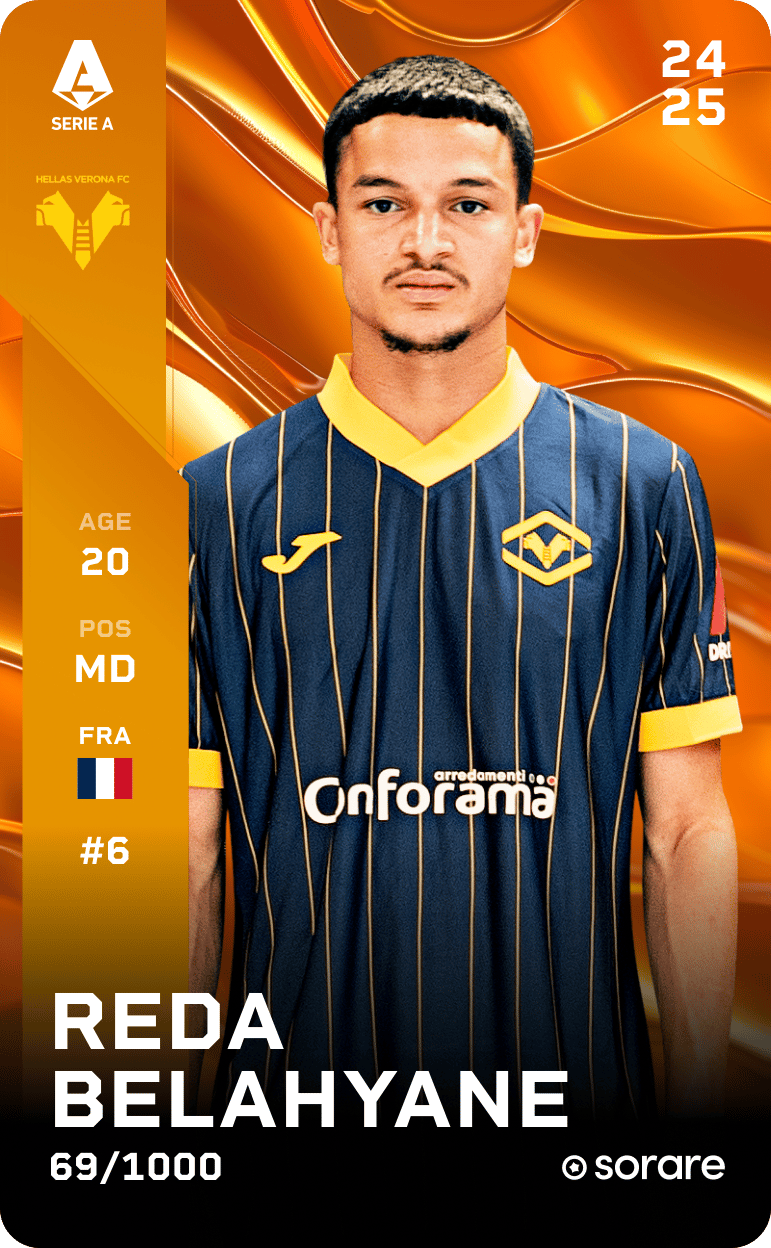 Reda Belahyane 2024-25 • Limited 69/1000