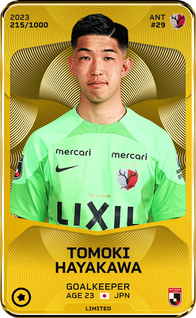 Tomoki Hayakawa 2023-24 • Limited 215/1000