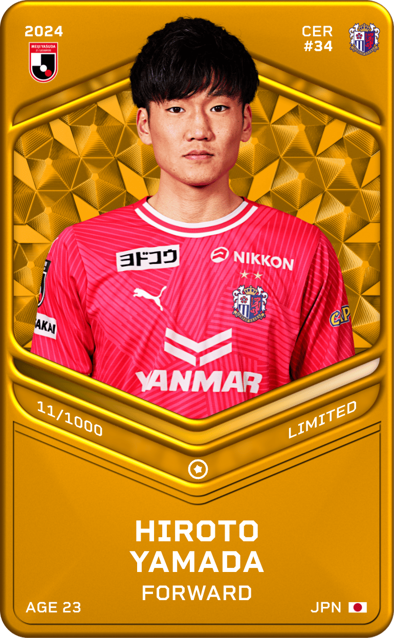 Hiroto Yamada 2024-25 • Limited 11/1000