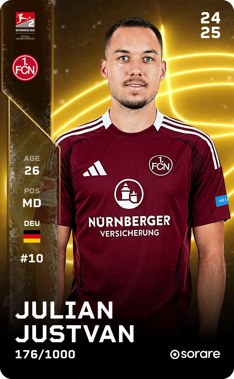 Julian Justvan 2024-25 • Limited 176/1000