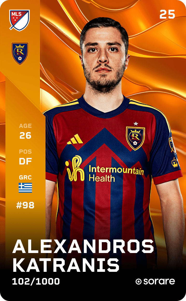 Alexandros Katranis 2025-26 • Limited 102/1000