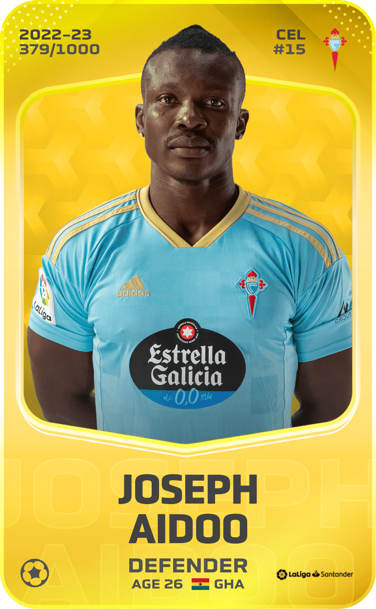 Joseph Aidoo 2022-23 • Limited 379/1000