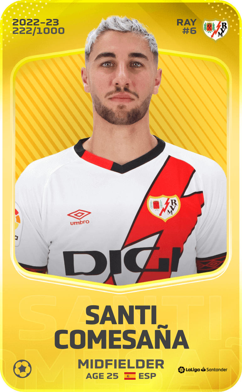 Santi Comesaña 2022-23 • Limited 222/1000