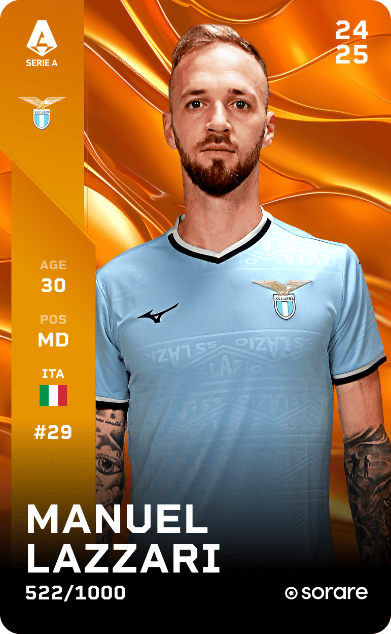 Manuel Lazzari 2024-25 • Limited 522/1000