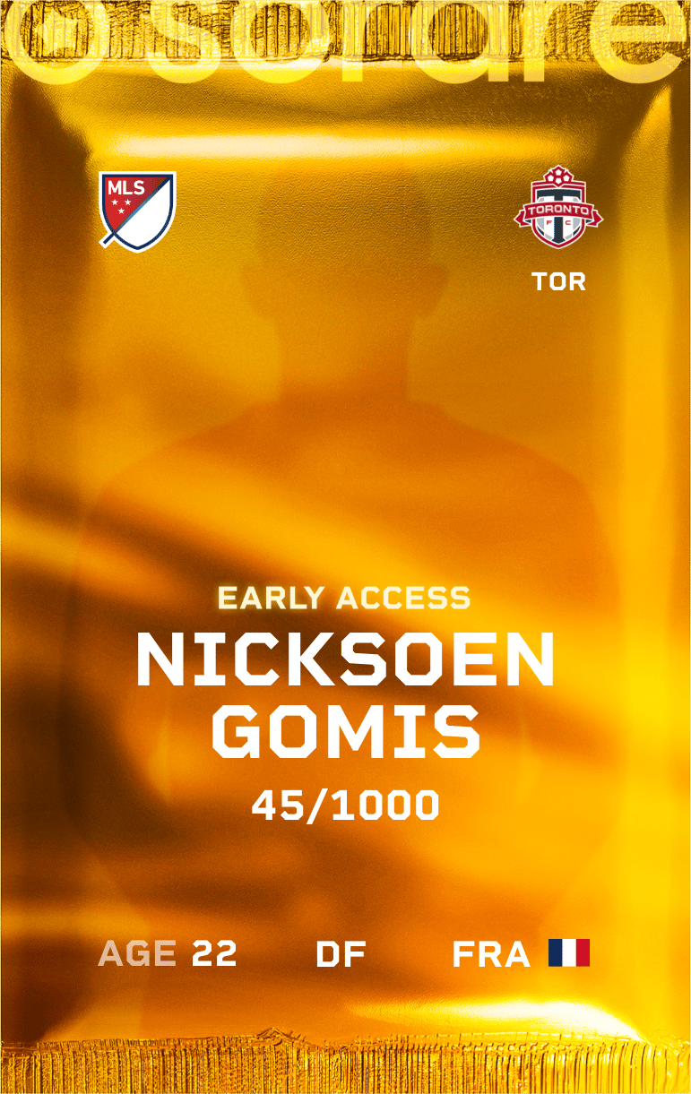 Nickseon Gomis 2025-26 • Limited 45/1000