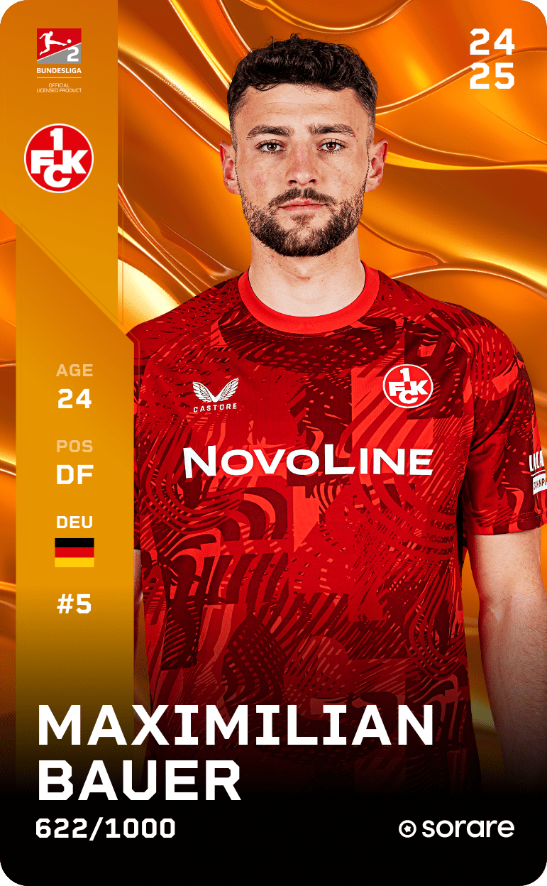 Maximilian Bauer 2024-25 • Limited 622/1000